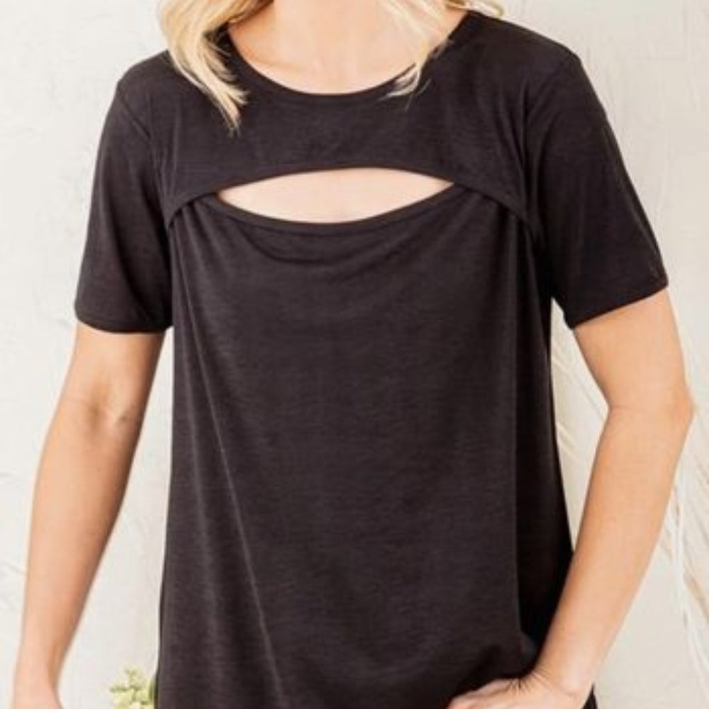 Peek-A-Boo Top